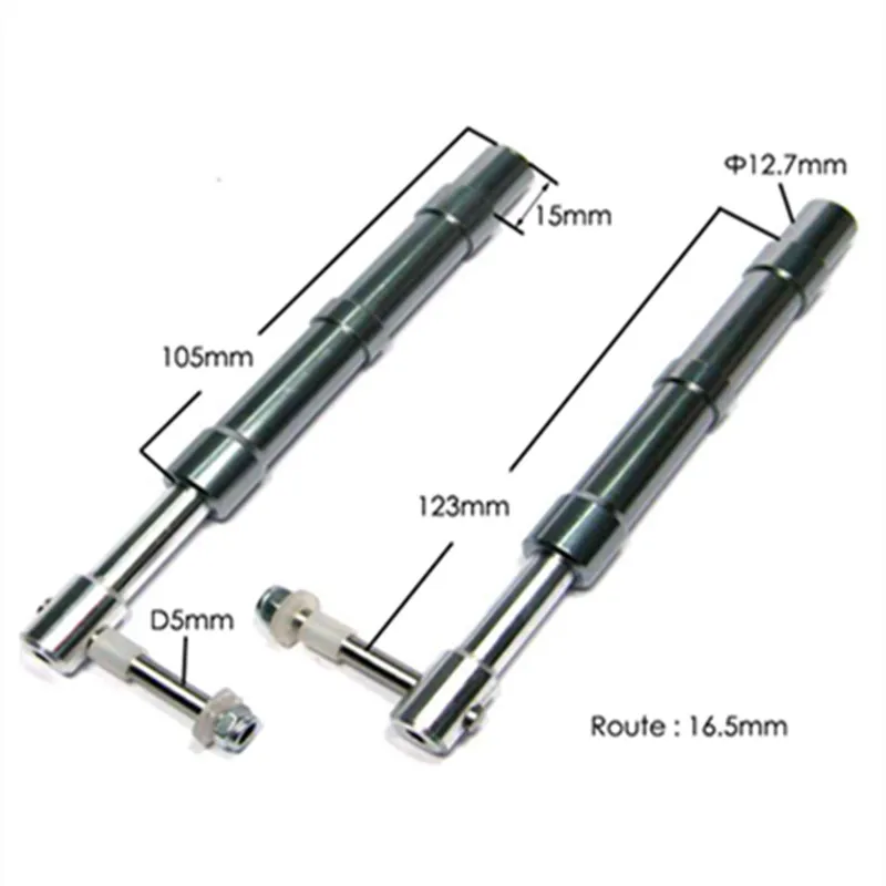 RC aircraft model accessories metal shock absorber foot metal main landing gear accessories FOR rc airplane aircraft model