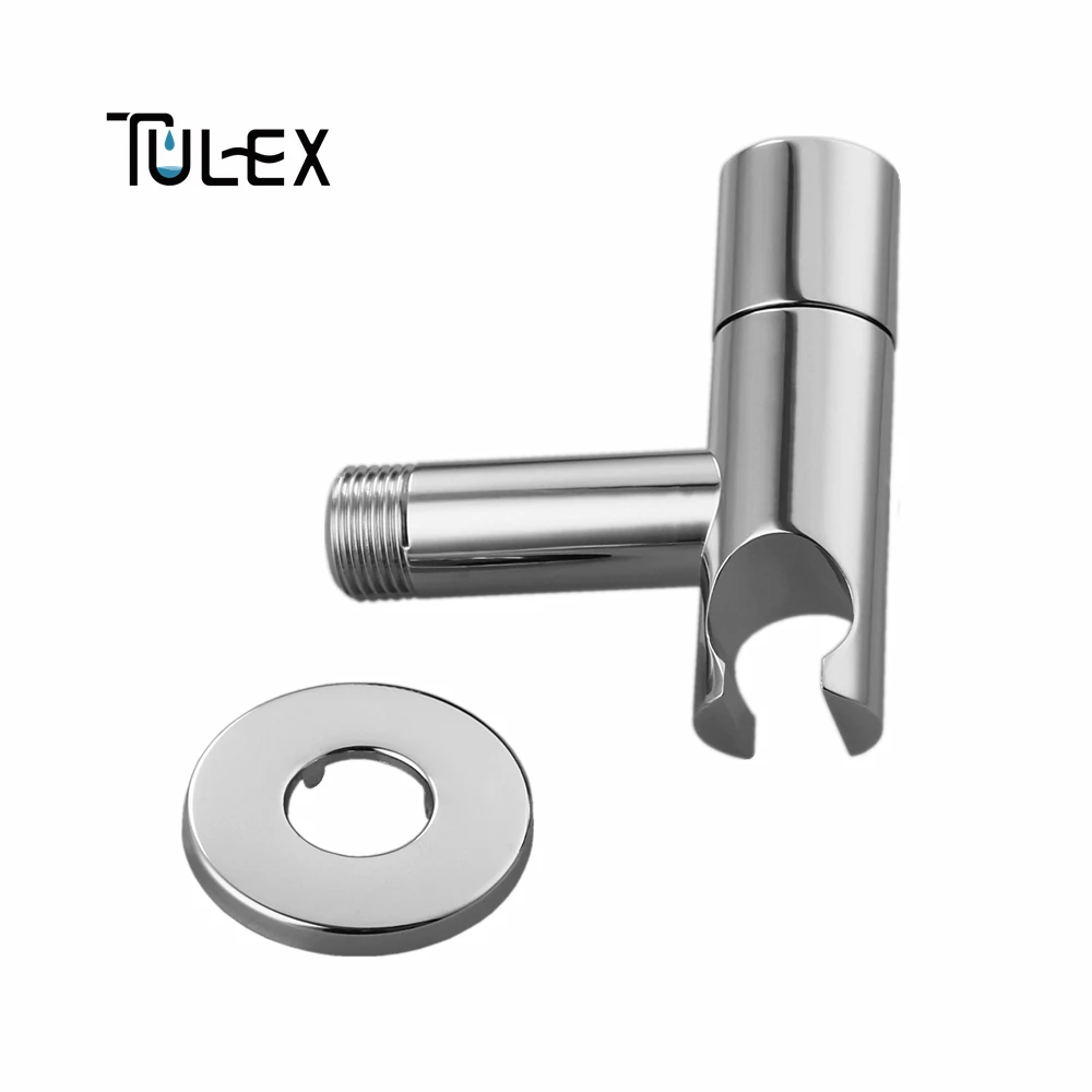 TULEX Кран угловой клапан с держателем водяной запорный клапан переключатель для душа контроль воды аксессуары для ванной комнаты хромированный