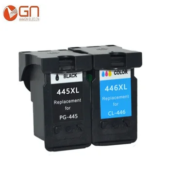 

GN 2 pcs PG-445XL PG 445 PG445 CL446 PG445XL printer ink cartridges For Canon Pixma IP2840 MX494 MG2440 MG2540 MG2940 NS50