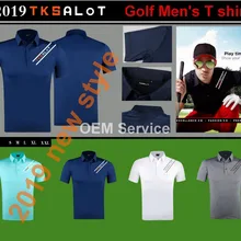 Лето/весна 100/цвет TKSALOT OEM Сервис Мужская Профессиональная футболка для гольфа