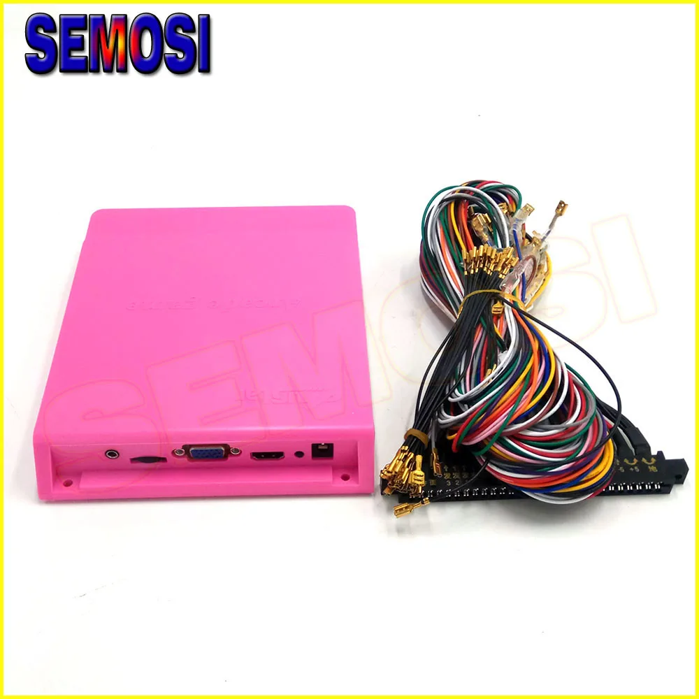

1299 In 1 JAMMA Arcade Multi Games PCB Box 5s Plus for Arcade Cabinet DIY VGA / HDMI Output with 28 Pin Jamma Harness Cable
