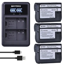 Batmax декодировать 3 шт. EN-EL15 RU EL15 Батарея+ светодиодный USB двойной Зарядное устройство для Nikon D600 D610 D800 D800E D810 D7000 D7100 D7200 V1