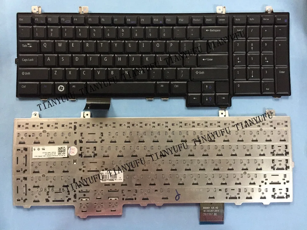 Enghish новая 1735 клавиатура для DELL Studio 1736 1737 PP31L TR334 US ноутбука протестированная 100%