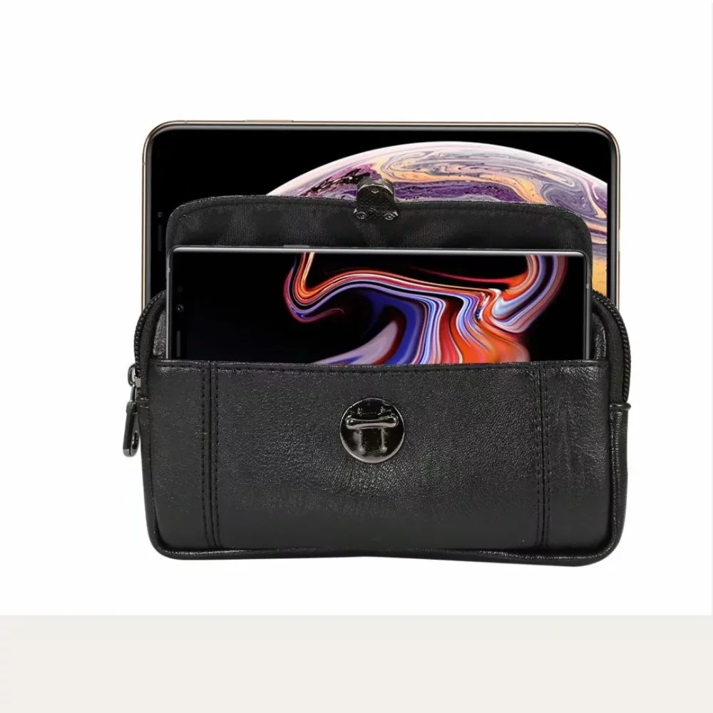 FULAIKATE 6 3 &quotпоясной кошелек сумка для iPhone XS MAX 8 Plus Fine Litchi универсальный чехол Samsung
