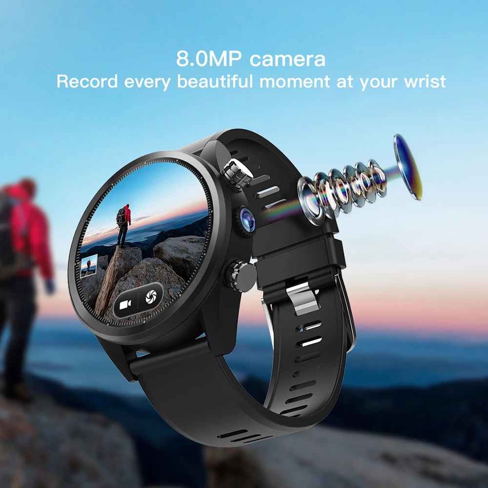  KOSPET Hope 4G Bluetooth Android 7.1.1 Smart Watch 1.39