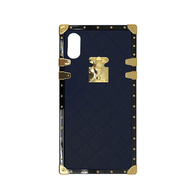 Superdope de cuero de lujo de la contraportada del teléfono para el iPhone 6 6 S 7 7 Plus brillo Fundas para iPhone X XS XR MAX ojo maletero Coque