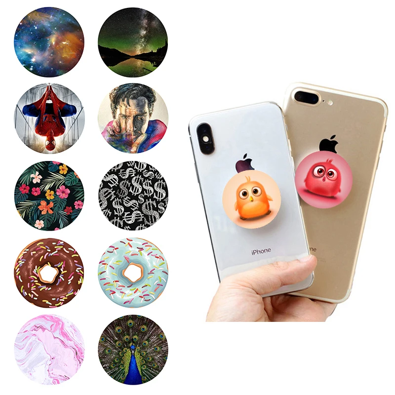 

Round Phone Holder 3MM Multi-Function Lazy Finger Ring Phone Holder For iPhone XS MAX X 8 7 6s Plus Xiaomi Redmi