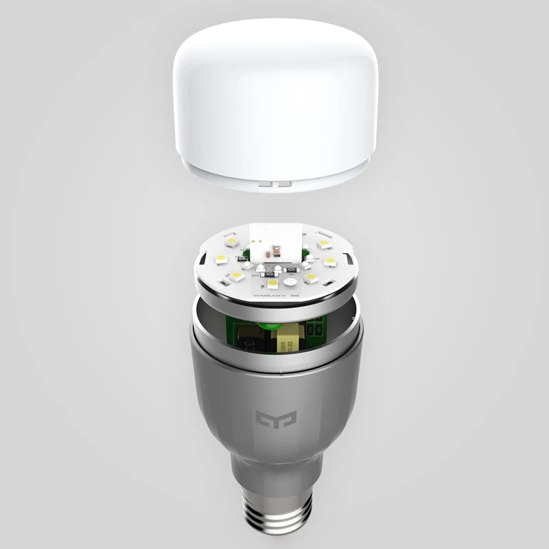 Умная Светодиодная лампа Xiaomi Yeelight 220 В E27 9 Вт 600 лм Wi Fi дистанционное управление