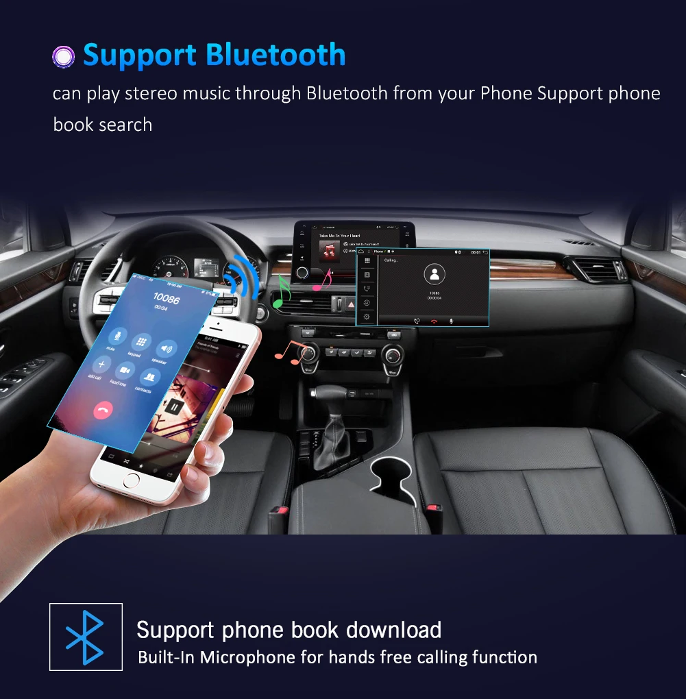 Clearance Car Multimedia Player Android 9.0 For kia Picanto 2017 2018 2din car radio gps navigation Bluetooth OBD DAB 4G Wifi SWC Map 15