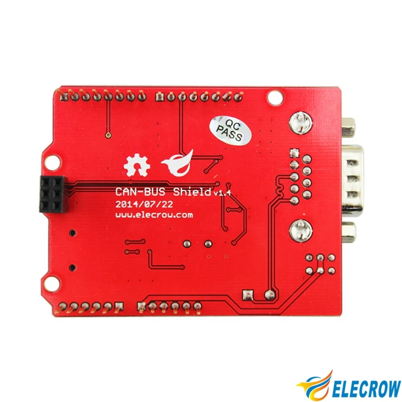 Elecrow CAN BUS щит для Arduino Mega Leonardo микрочип MCP2515 контроллер трансивер MicroSD карта DIY GPS