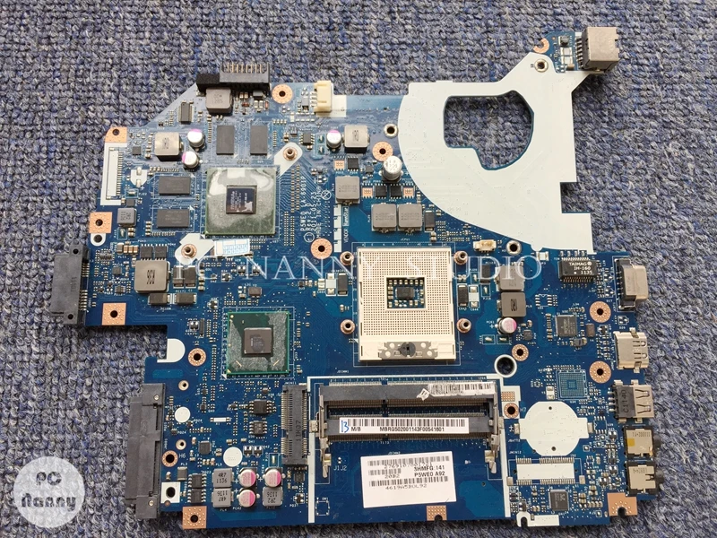 Материнская плата P5WE0 для ноутбука PCNANNY материнская LA-6901P MBRG502001 acer aspire 5750 5750G 5755G HM65