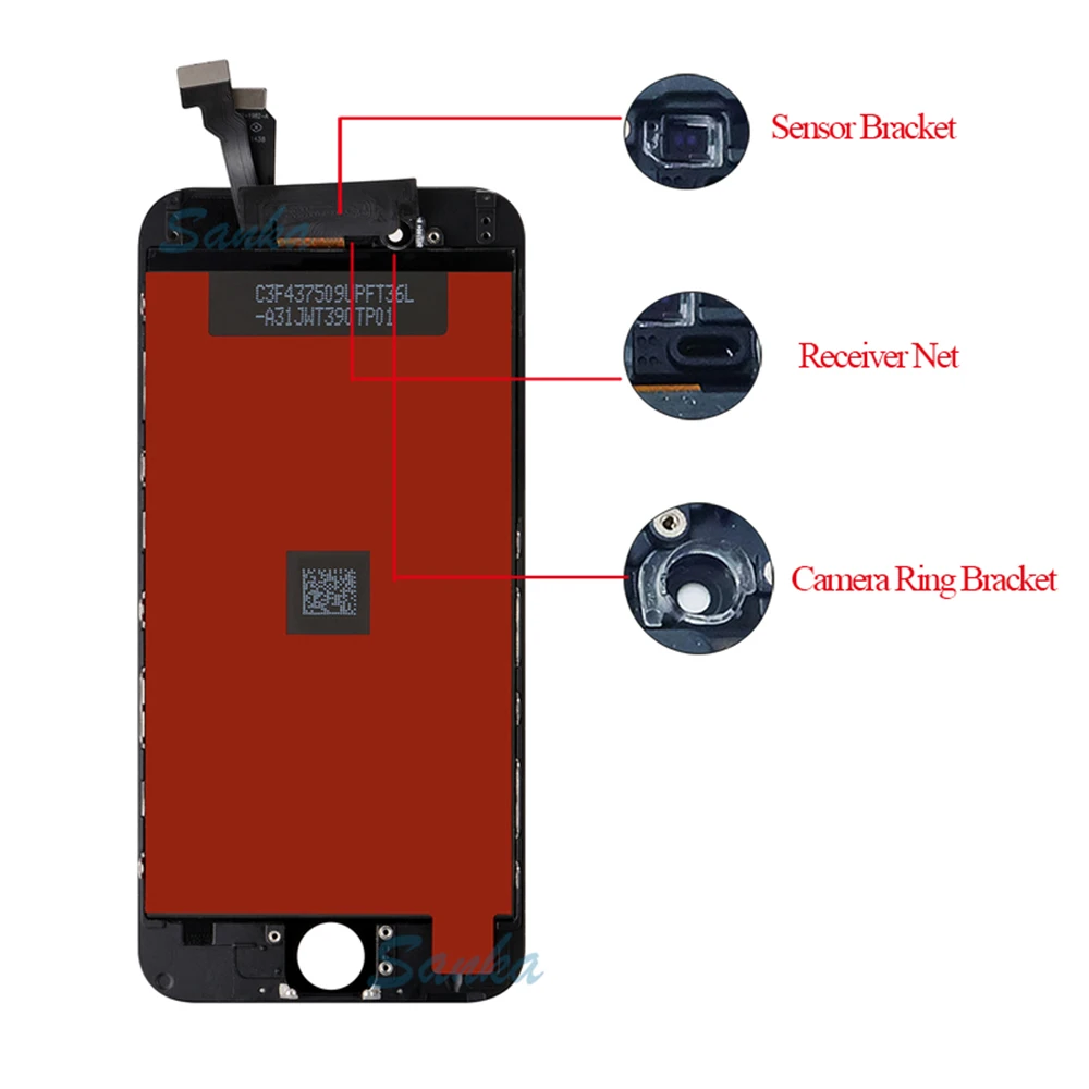 SANKA AAA для iPhone 6 сенсорный дисплей ЖК экрана дигитайзер сборка Замена Ecran Pantalla LCD