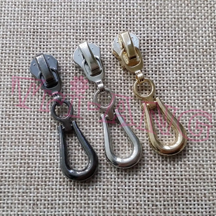 

20pcs/lot, Handbags/Clothes Accessories 5# U Shape Zipper Sliders for Metal/Resin/Nylon Zippers