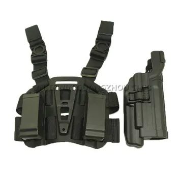 

High Quality Level 3 Airsoft Right Handed Shooting Tactical Thigh Leg Holster Fit For GL 17 19 22 23