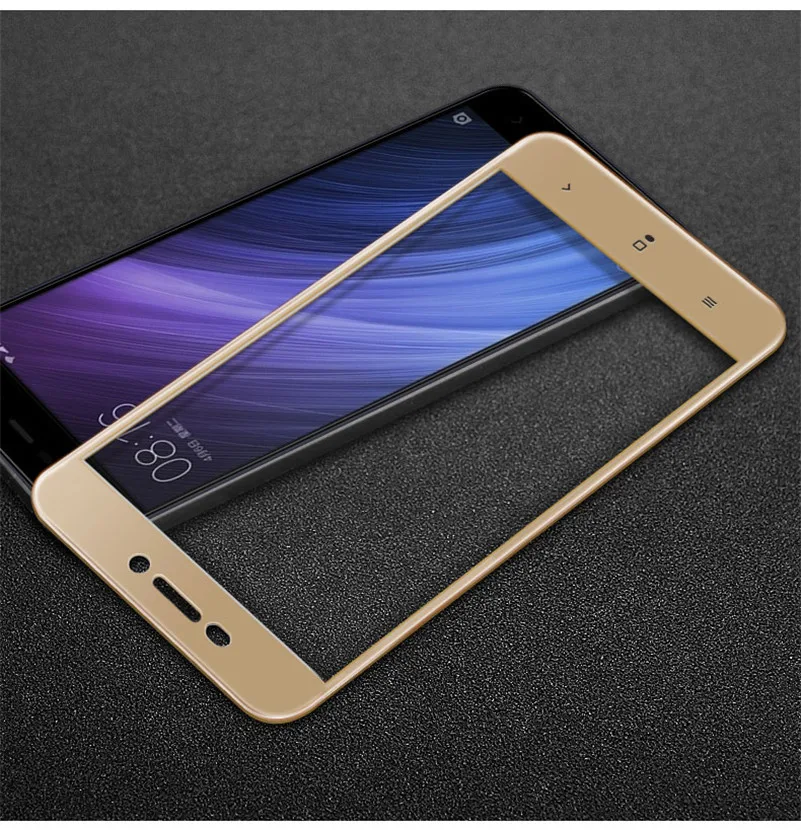 2.5D 9H полное покрытие закаленное стекло для Xiaomi Redmi 4A защитная пленка Защитное Redmi4A