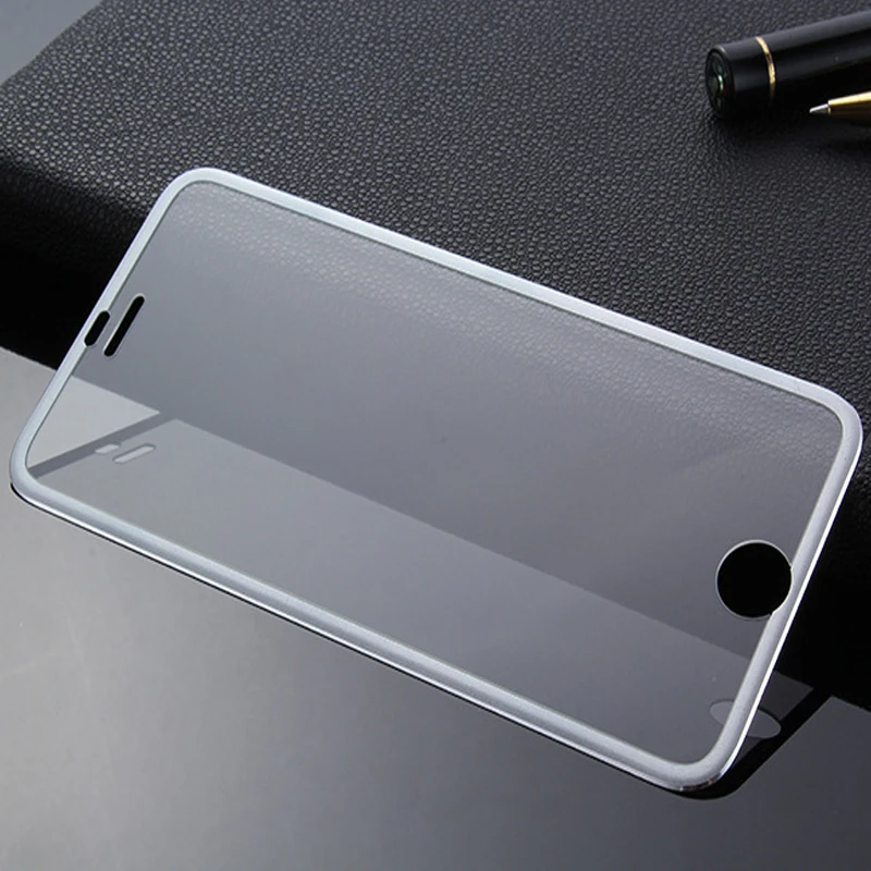 500 шт 3D полное покрытие Tianium металлический край закаленное стекло для iPhone 11 Pro Max XS XR X 8 7 6 6S Plus 9H Взрывозащищенный протектор экрана