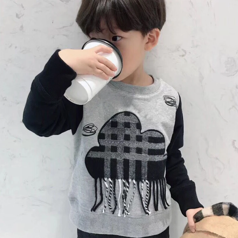 kid sweatshirt boys girls long sleeve t-shirt Autumn Fashion pullover tops for Children clothes available in end of September цена kid sweatshirt boys girls long sleeve t-shirt Autumn Fashion pullover tops for Children clothes available in end of September цены онлайн
