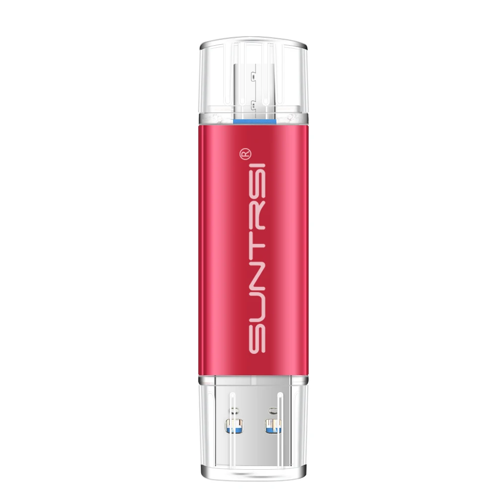  Suntrsi USB Flash Drive Micro OTG USB 3.0 5PCS/Lot Wholesale Price Pendrvie 64GB 32GB USB Stick Pen