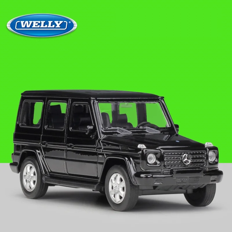 

1:36 Welly Benz G-Class SUV Alloy Toys Pull Back Diecast Model Car