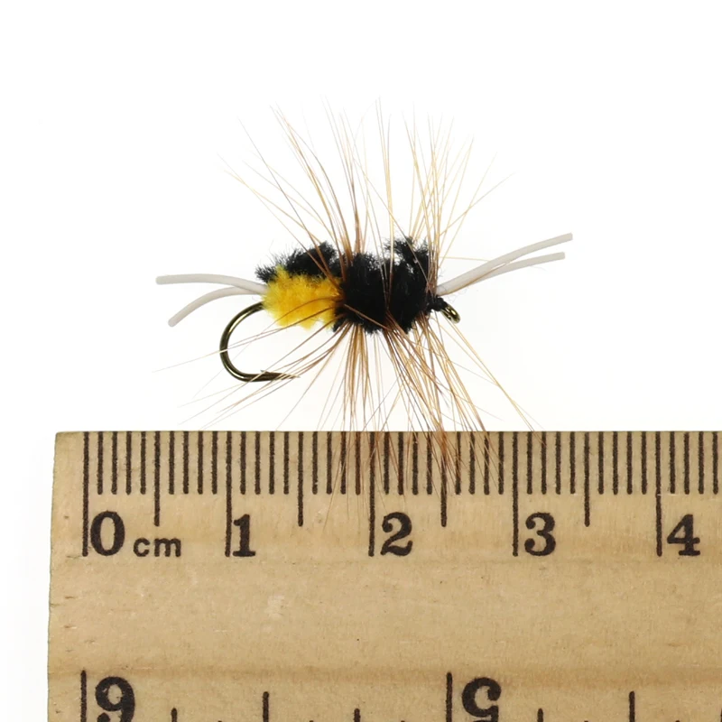 Wifreo 10 шт. #10 резиновые ножки пчелы скорлупы|fishing flies|fly flytrout flies |