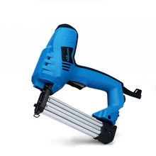 Электрический пистолет для ногтей двойного назначения 2000 Вт 220 В деревообрабатывающий Электрический пневматический пистолет Nailer& степлер Электрический инструмент для ногтей