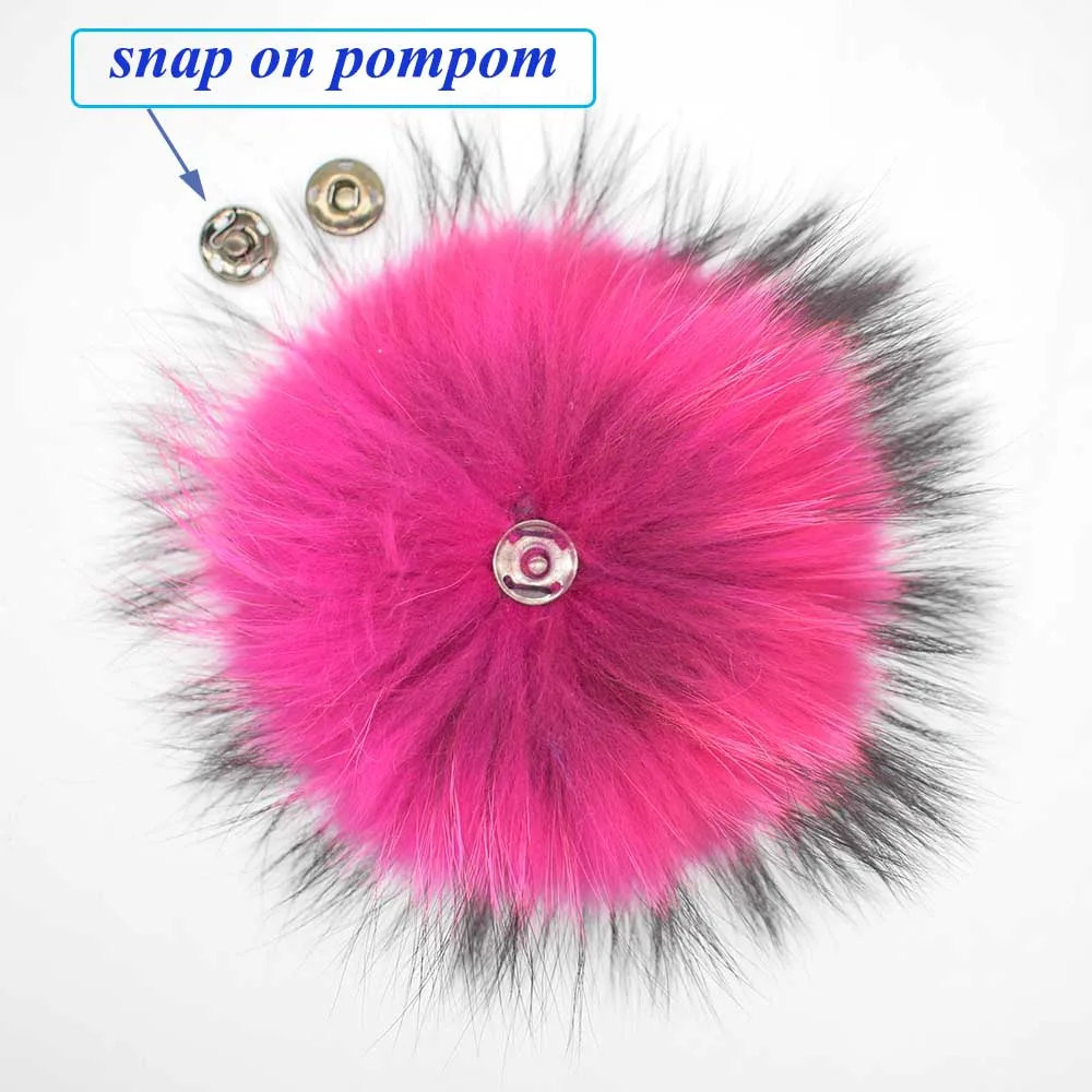 raccoon fur pompoms 6