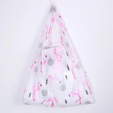 Эко полиэстер сумка для покупок Сумки многоразовые для бакалейный продуктов высокой емкости плечо раза мешок bolsa plegable para compra посылка