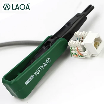 

LAOA Good Quality Punch Down Tool 100/88 Terminal Impact Crimping Pliers Suture Tying Forceps