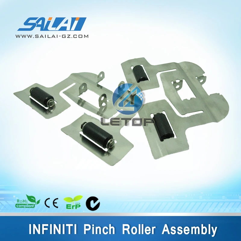 

Infiniti solvent double pinch roller assembly for 255 print head printer