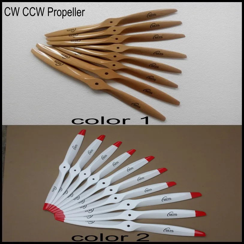 

DFDL 21x6//21x8 /21x10/21x12 21inch CW CCW Wooden Propeller For RC Gas Airplane Quadcopter Multicopter 3Color High Quality