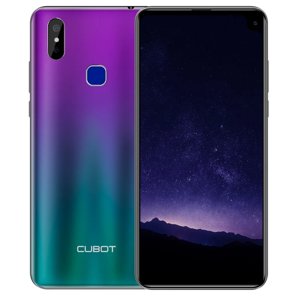 

Cubot Max 2 Android 9.0 19:9 Waterdrop Screen Mobile Phone Octa Core 4GB 64GB 6.8'' 5000mAh Dual Camera Face ID 4G LTE Phone