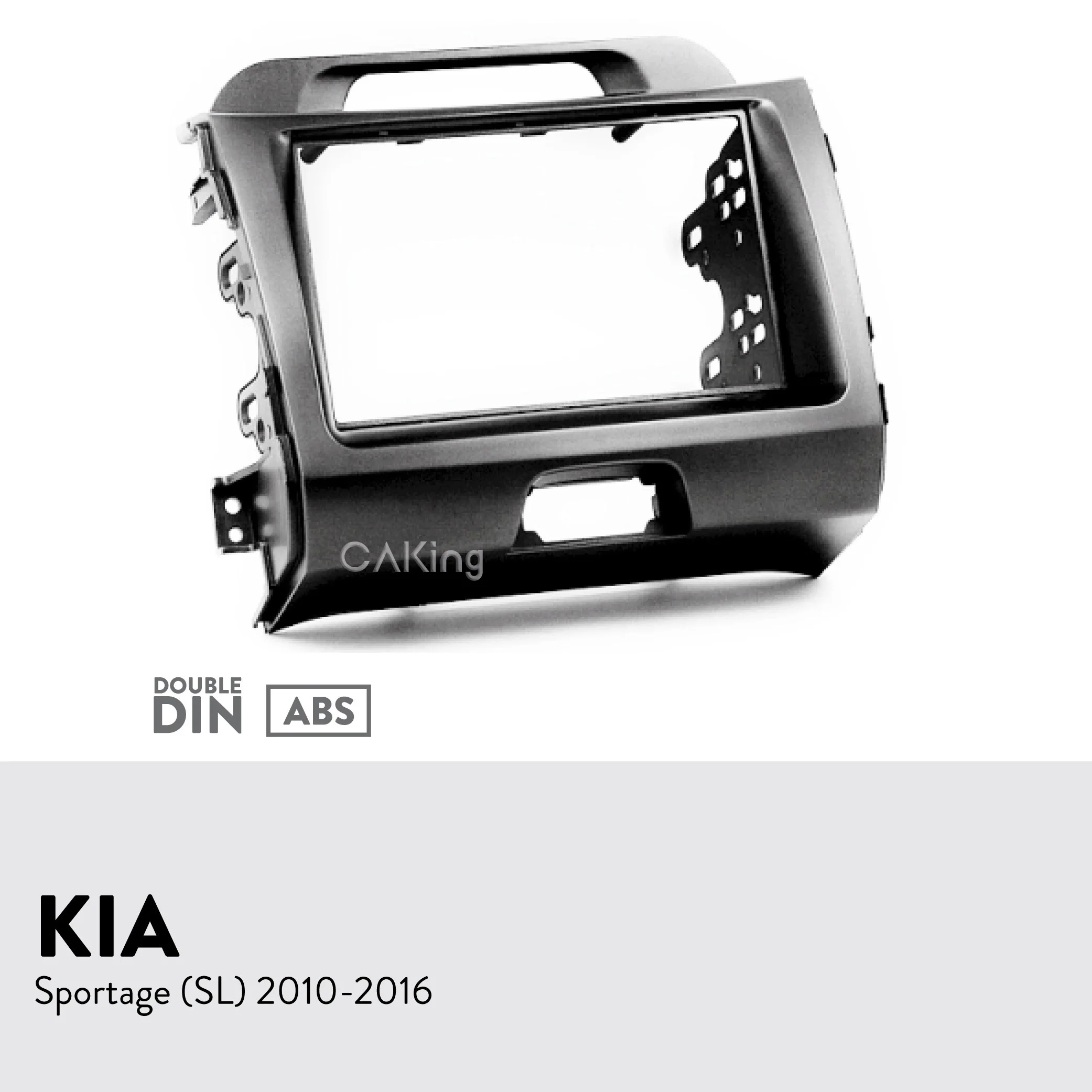 Двойной Din Автомобильный Радио панель для KIA Sportage(SL) 2010- приборная пластина крышка адаптера консоль рамка