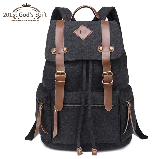 6 colors canvas 2015 factory direct bag men and women casual college traveling backpack school bags kanken | Багаж и сумки