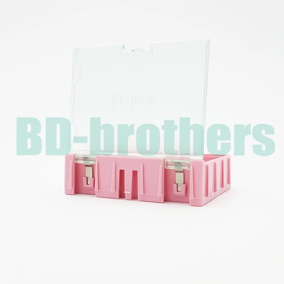 pink storage box