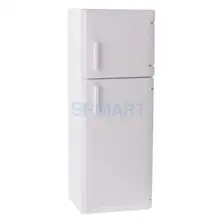 1/12 Dollhouse Миниатюрные 2 Двери Холодильник Холодильник Морозильник Белая Деревянная Кухонная Мебель Дети Притворяться, Играть В Игрушки