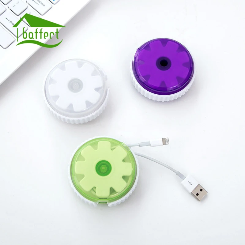

Travel Plastic Portable Data Line Cables Storage Box For Data Line Container Organizer Wire Storage Case Cable Winder Box