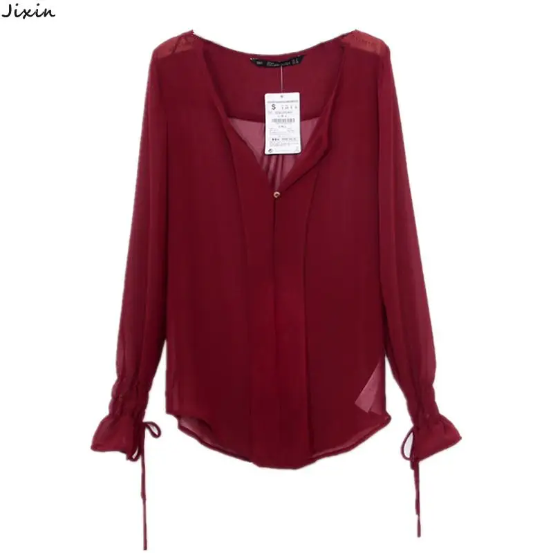 Women Tops And Blouses V Neck Long ...