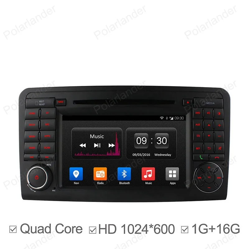 Excellent Android4.4 Car DVD radio For M/ercedes ML W164 W300 ML350 ML450 ML500 GL X164 G320 GL350 GL450 GL500 Quad Core 26