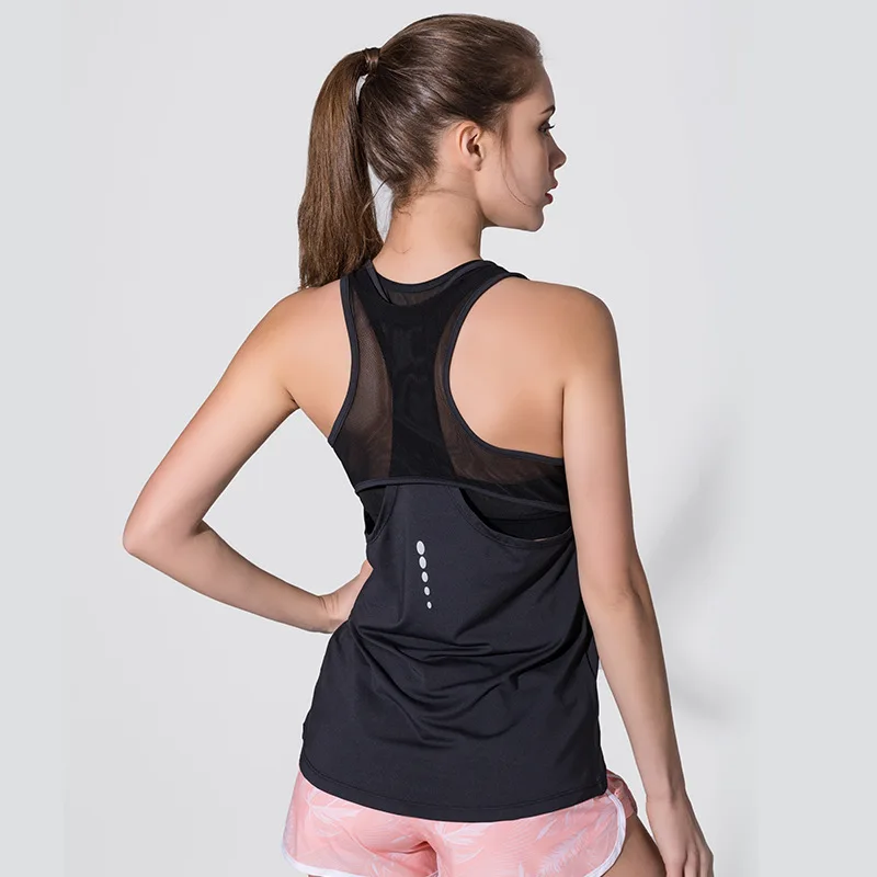 

Women Yoga Top Gym Sports Vest Sleeveless Shirts Tank Tops Sport Top Fitness Women Running Clothes Singlets