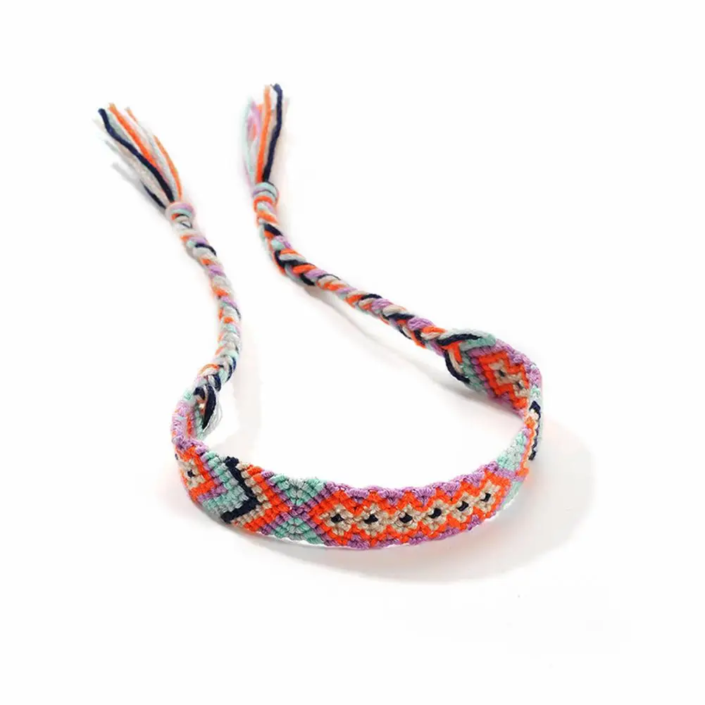 

Women Fashion Nepalese Hand Strap National Storm Bohemian Vintage Braided Bracelet
