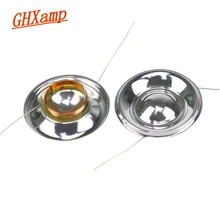GHXAMP, 14 ядер, окруженный динамик, звуковая катушка, 8 Ом, маленькая ультравысокая звуковая катушка, серебристо-белая пленка, 13,28 мм, ядро, 2 шт