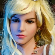 NEW WMDOLL Head realistic sex doll head for TPE sex doll body Tan 140-170cm