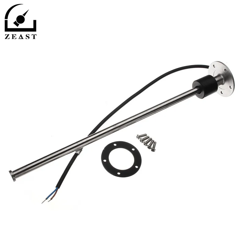 Baratos Sensor de flujo de agua de 400mm interruptor de medidor de combustible líquido transmisor de acero inoxidable barco marino coche camión Fue l 240 33ohms