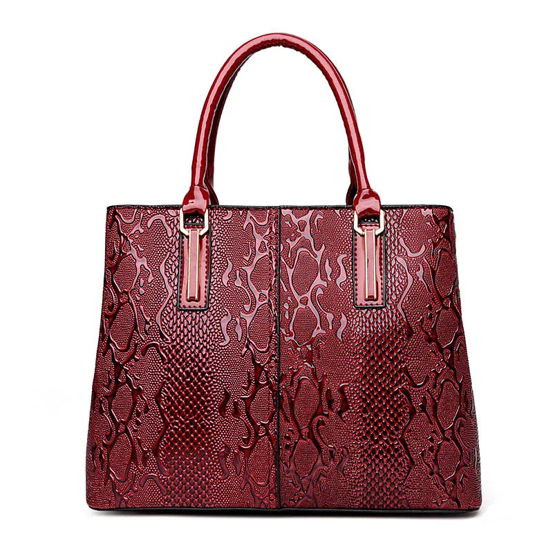 Large Capacity Pu Leather Handbag Women Patchwork Fashion Shoulder Bag Big Tote Casual Ladies Hand Bags Female Luxurious (12)