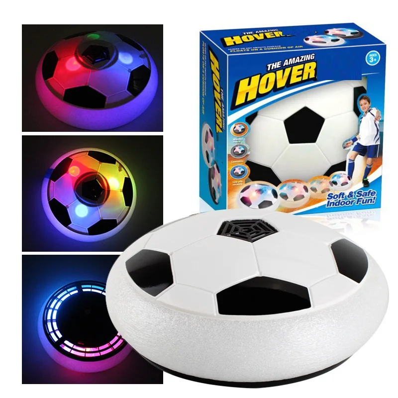 Игрушечные шары парение футбол воздушный футбол игрушка забавный светодиодный светильник мигающий шар красочный диск Крытый футбол игрушки мяч для мальчиков