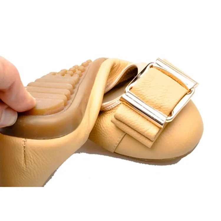 Super Soft Flats Round Toe Loafers Women Genuine Leather Moccasins Spring Boat Shoes Woman Sandals Summer Metal Ballerina Flats (31)