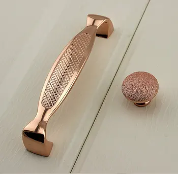 

5.0''Kitchen Cabinet Handles Pulls Knobs Rose Gold / Silver Drawer Pull Knob Dresser Knob Door Handles Furniture Knobs Hardware