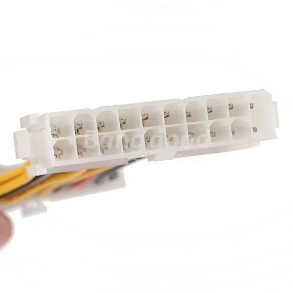 Lailabest ATX 20 Pin Female To Male Adapter Cable For Motherboard PC |