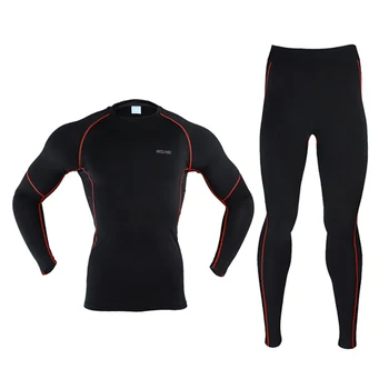 

Men Thermal Underwear Warm Up Cycling Base Layer Warm Windproof MTB Bike Compression Base Layer for Cycling/Skiing/hiking