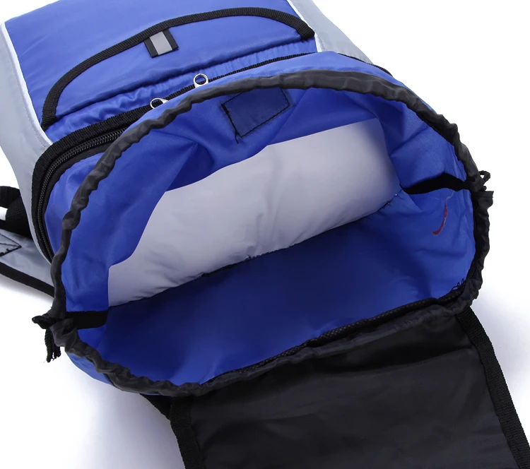 Большая синяя Термосумка для мамы и детей натуральная сумка холодильник